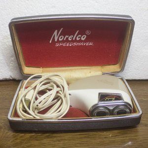 Vintage Norelco Floating Heads Speedshaver with Rotary Blades